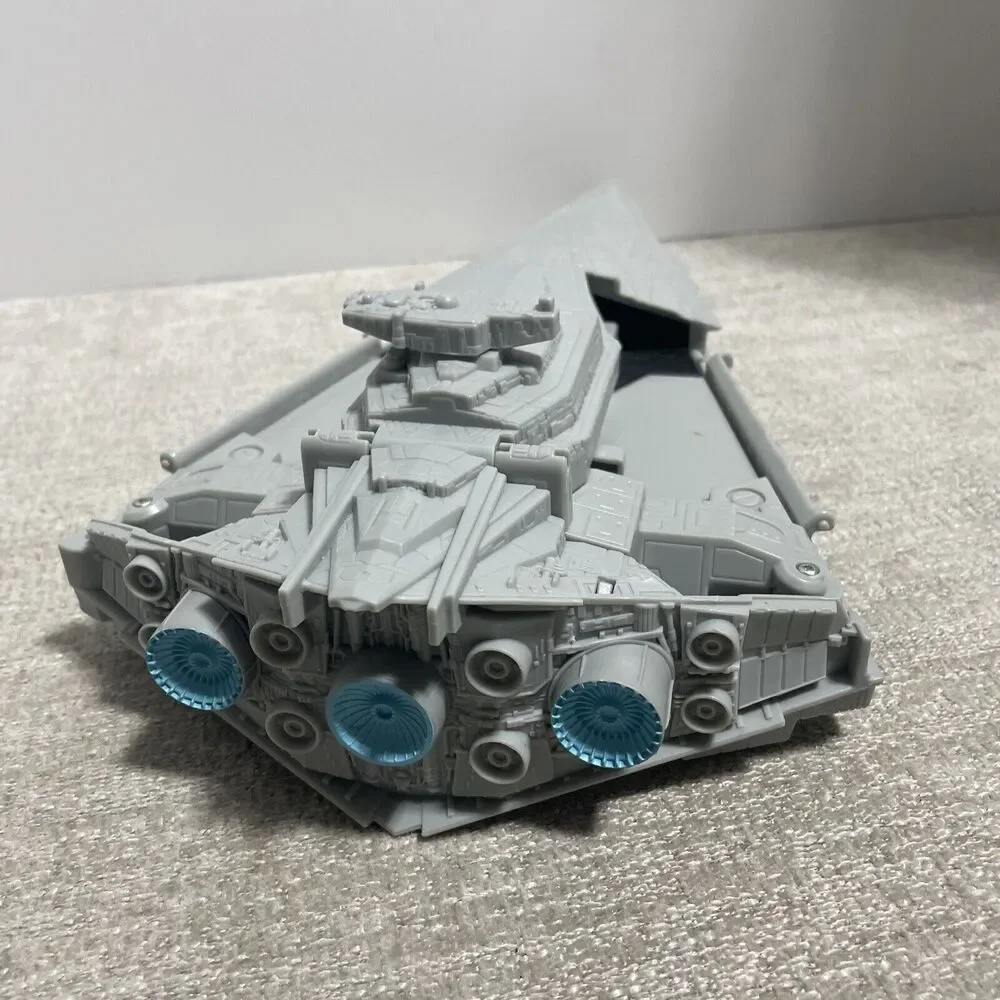Star Wars The Force Awakens Micro Machines First Order Star Destroyer Incomplete